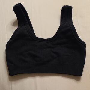 ALO Yoga Black Seamless Sports Bra